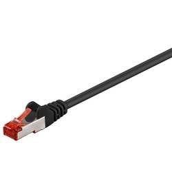 MicroConnect SSTP60015S RJ45 Patchkabel 0.15 m Schwarz 1 St.