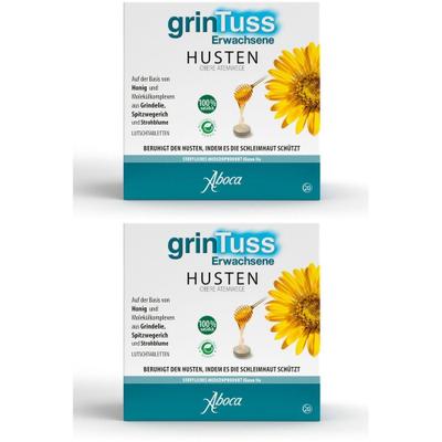 Grintuss Erwachsene mit Poliresin Tabletten 2x 2x20 St Lutschtabletten