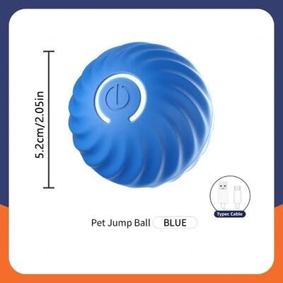 Uplift Picks Smart Interactive Dog Toy Ball Automatic Moving Electronic Pet Toy blue