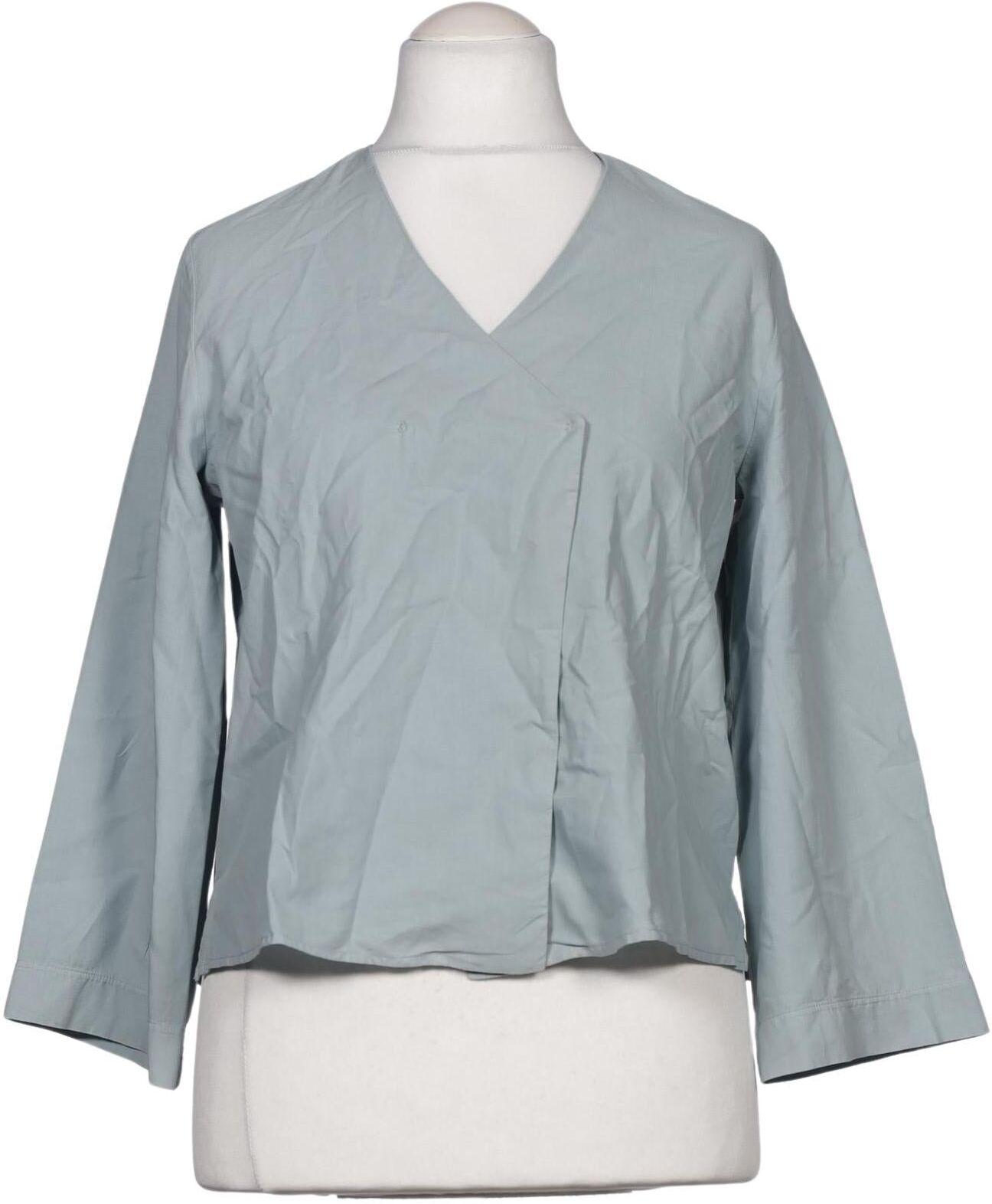 Transit PAR Such Damen Bluse, Hellblau, Gr. L, Baumwolle - Second Hand