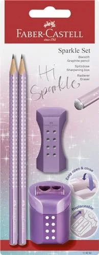FABER-CASTELL Sparkle B, dreieckig, beliebige Farbe - 2er-Pack, 2 Stück