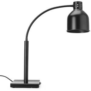Hendi Wärmebrücke 273838, Flexible Wärmelampe, Infrarot-Heizröhre, Metall, 250 Watt, schwarz