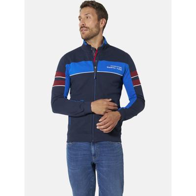 Sweatjacke BABISTA "Sweatjacke VIGLISA", Herren, Gr. XXXL, blau (dunkelblau), Sweatjacken Sweatjacke