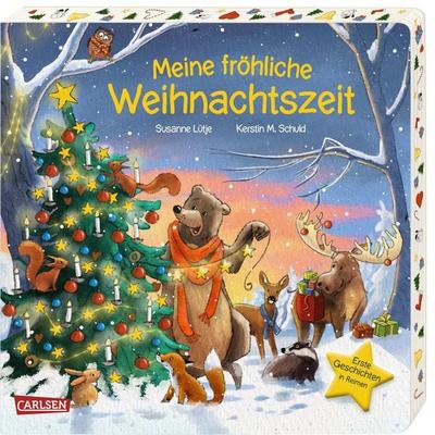 Meine fröhliche Weihnachtszeit, Gebundene Ausgabe von Susanne Lütje, Carlsen, 978-3-551-17348-5