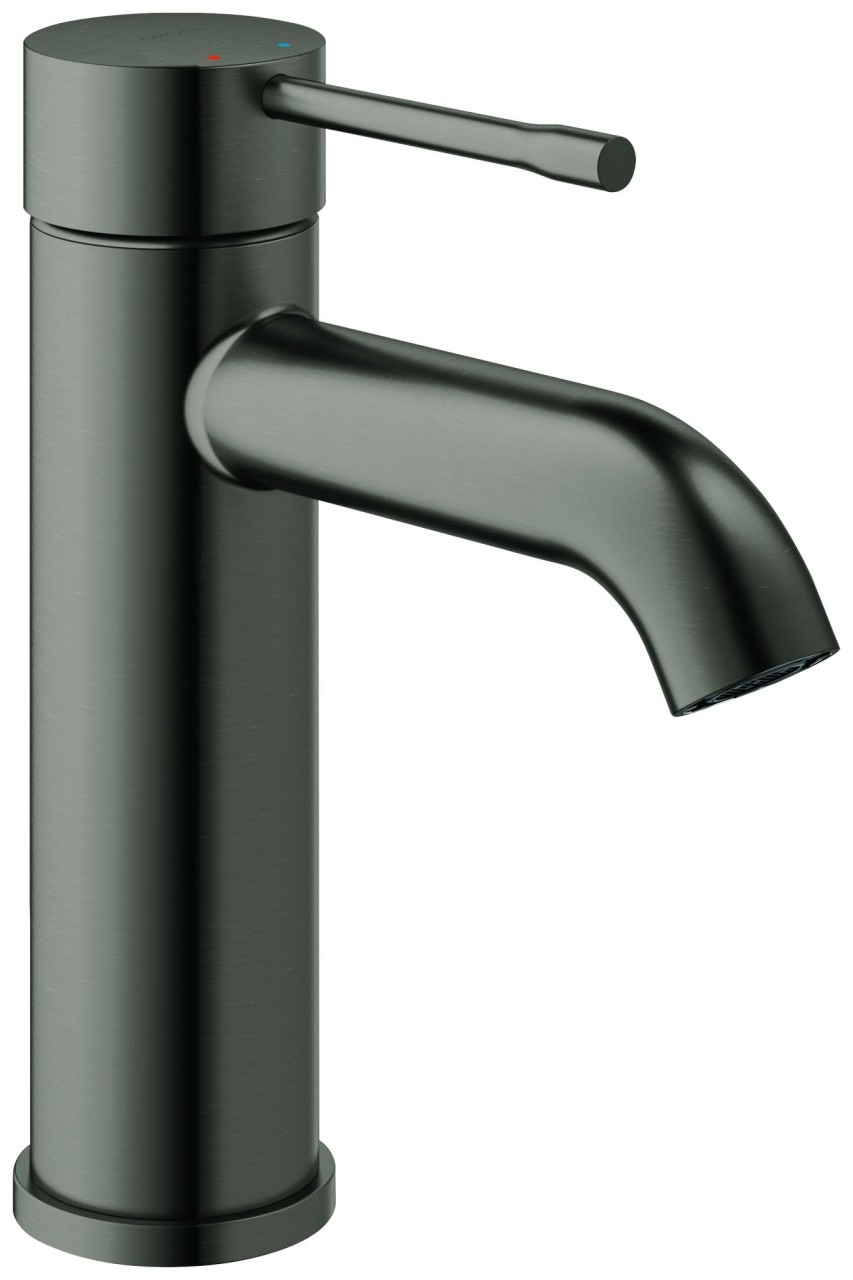 GROHE Waschtischarmatur Essence S-Size glatter Körper hard graphite geb., 24172AL1 24172AL1