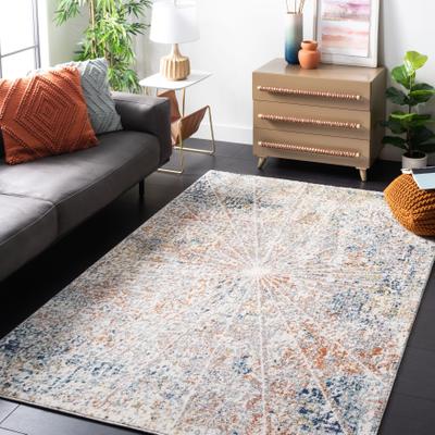 SAFAVIEH Aston Harmanda Abstract Burst Rug