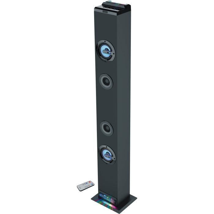 INOVALLEY HP58 BTH Bluetooth-luidspreker met FM-radio, 4 x 15 Watt en afstandsbediening