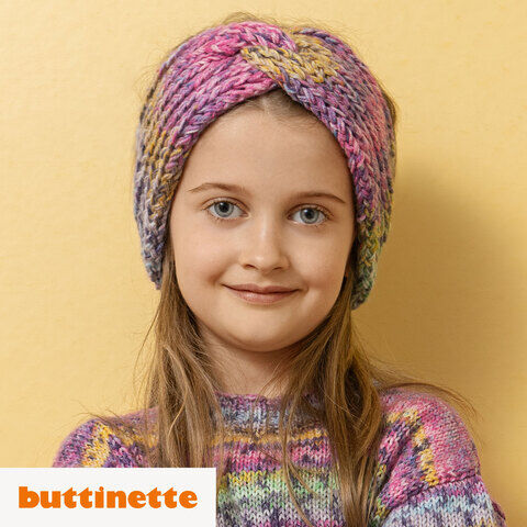 Strickanleitung – Stirnband aus Woll Butt Venia