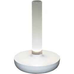Konstsmide Biarritz USB-Tischleuchte weiß, 1800/2700/4000K, dimmbar