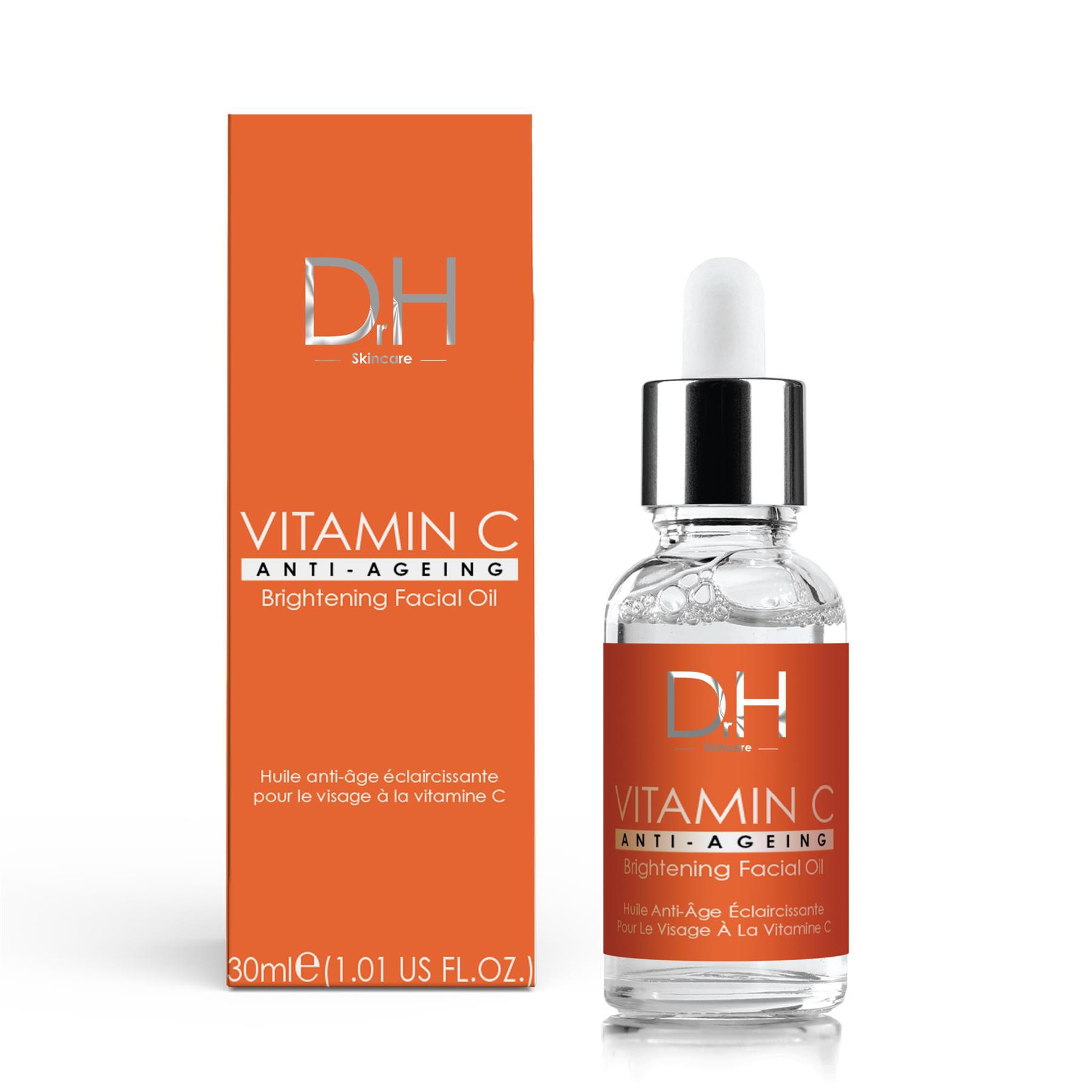 Dr H Vitamine C Verhelderende Olie Gezichtsolie 30ml