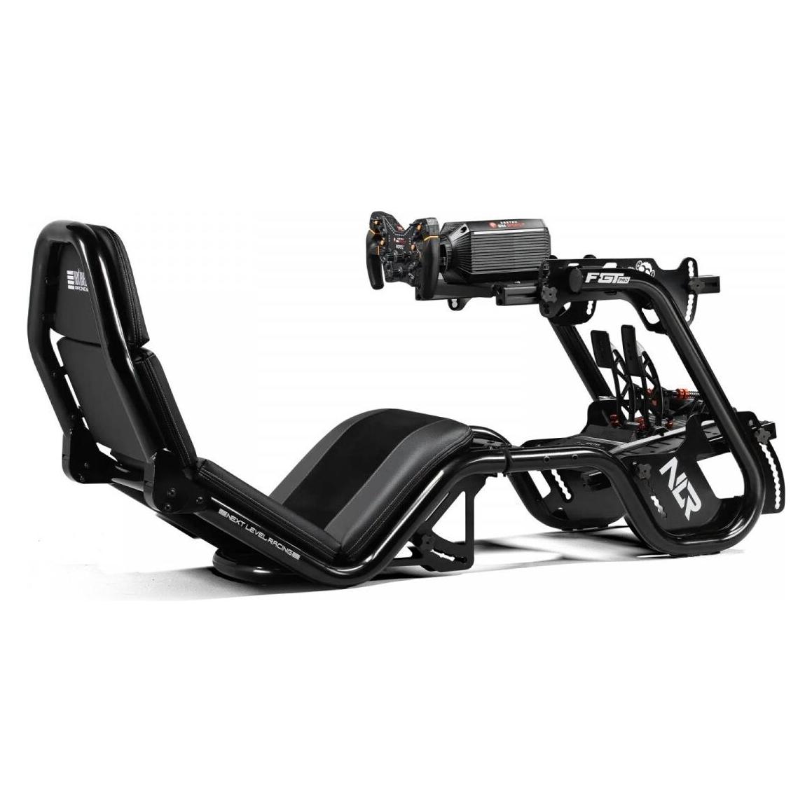 Next Level Racing F-GT Pro Formula and GT Racing Cockpit - Black Edition (NLR-R003)