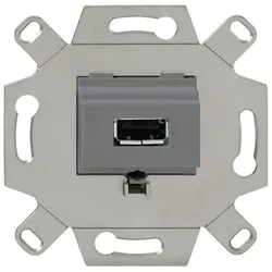 Busch-Jaeger 0261/13 USB-Anschlussdose mit Schraubklemmen und Zugentlastung 2CKA000230A0417 026113