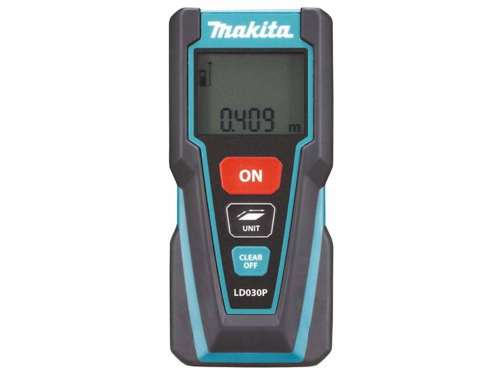 Entfernungsmesser MAKITA LD030P , blau (blau, schwarz), Lasermessgeräte, Entfernungsmesser, Messbereich: 30m