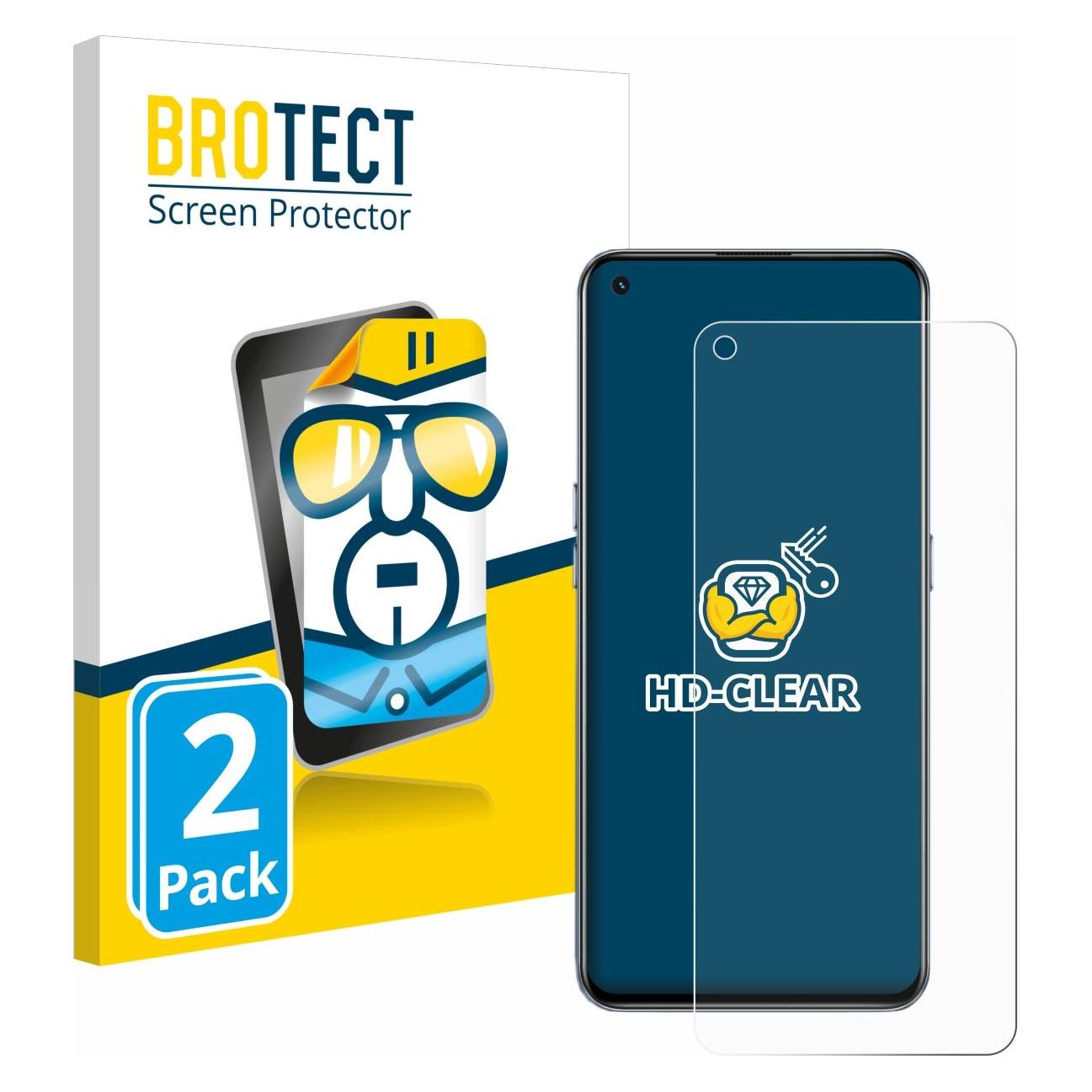 Brotect Schutzfolie Displayschutz Klar (Realme GT 5G) (1841147)