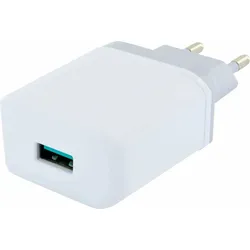 Schwaiger LAD440 532 Digitalkamera, Kopfhörer, Smartphone, Tablets Weiß AC Schnellladung Drinnen