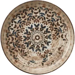 12x Schale Ø 22 cm, 800 ml RiNART Toledo Aztec braun