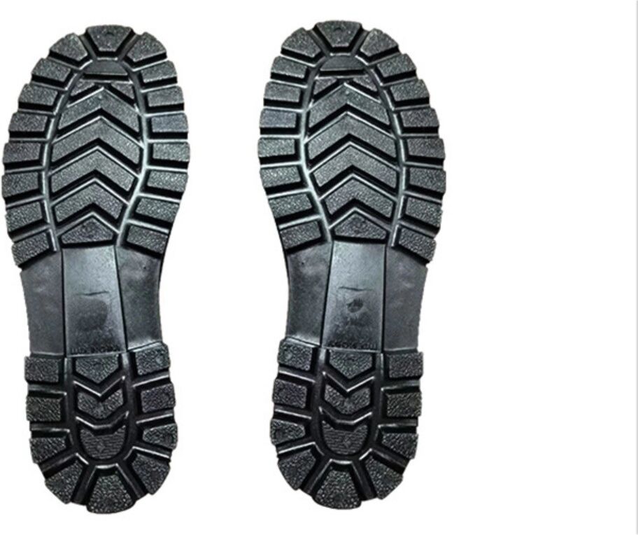 INF Wadenhohe wasserdichte PVC-Watstiefel - rutschfeste Gummisohle, verstellbarer Kordelzug für Angeln & Watarbeiten 44