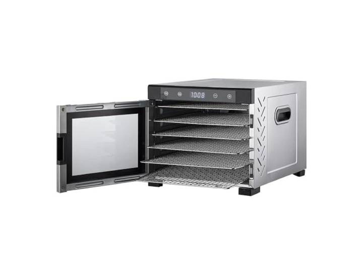 Design Dörrautomat Pro, Silber / Schwarz