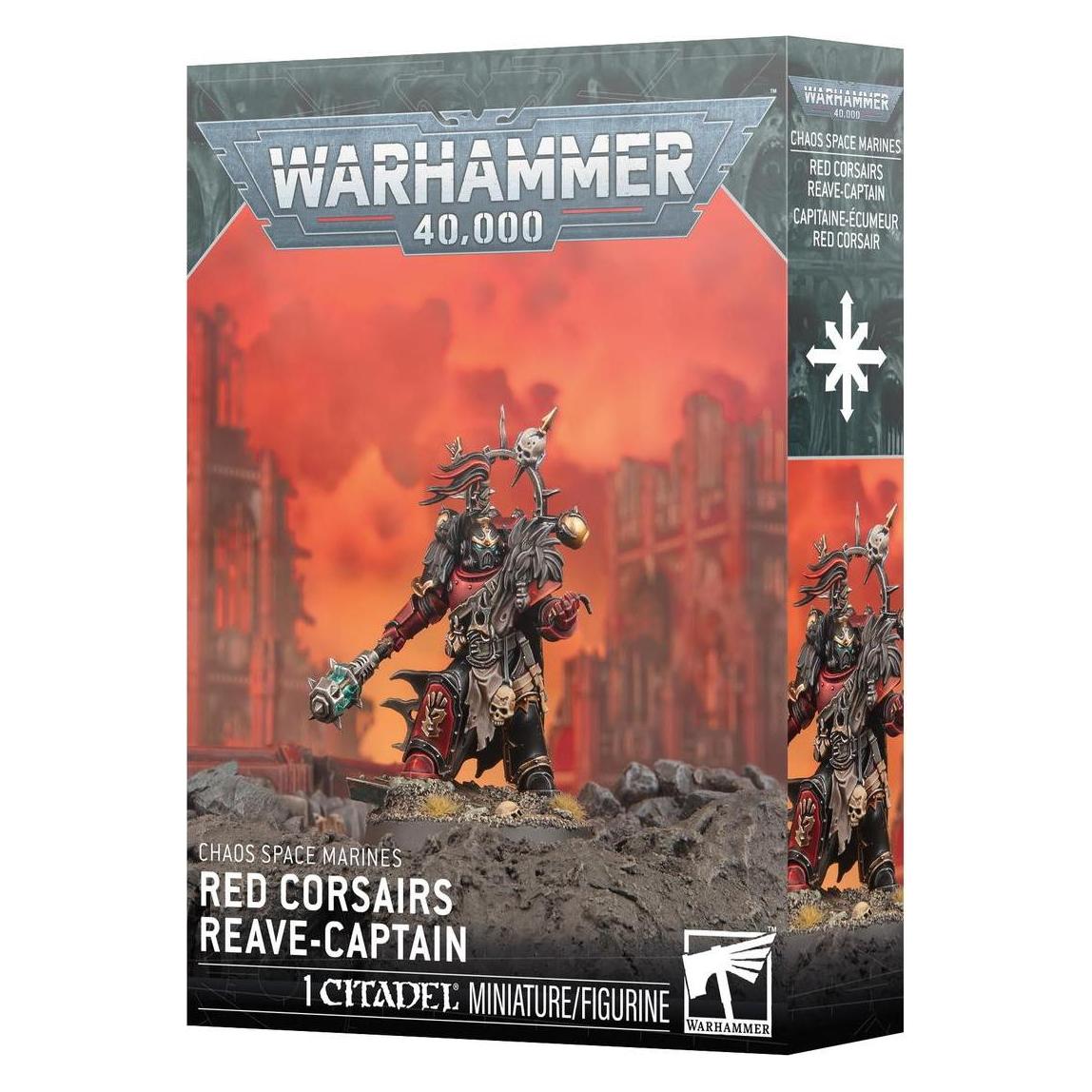 Games Workshop Warhammer 40k - SMC Red Corsairs Capitaine Ecumeur (Kunststoff) (43-111)