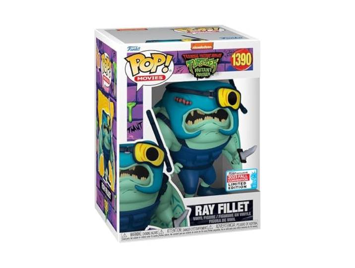 Funko Pop! Films: TMNT Teenage Mutant Ninja Turtles Mutant Mayhem - Ray Filet (NYCC 2023 Gedeelde Exclusive)