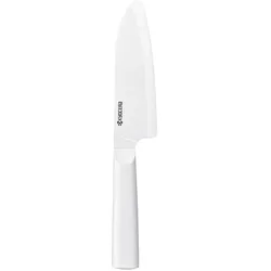 Kyocera KYO Keram. Santokumesser 14cm, Küchenmesser, Weiss