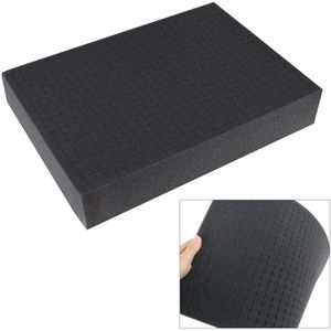 HMF Rasterschaumstoff 1451-80, mit Rahmen, vorgestanzter & perforierter Würfelschaum, 440 x 80 x 315 mm