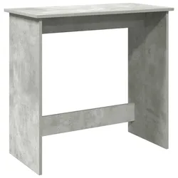 vidaXL Schreibtisch Betongrau 80x40x75 cm Holzwerkstoff
