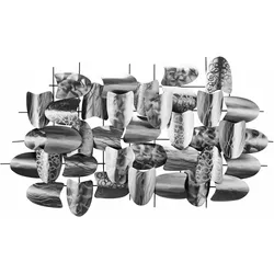 WANDDEKO Silber 128/70 cm