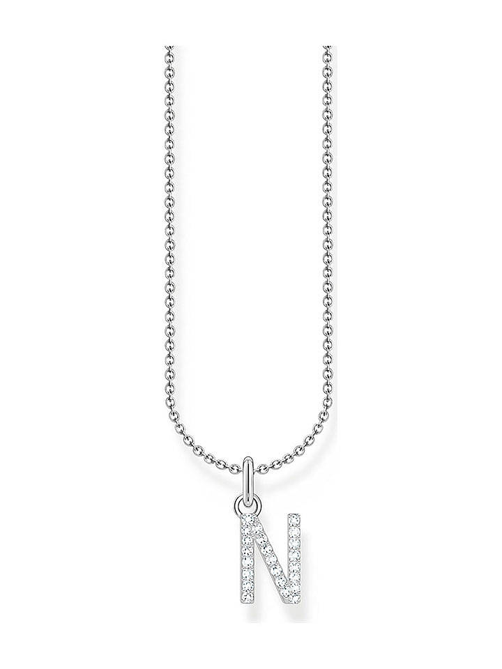 Thomas Sabo Silber-Halskette mit Anhänger - (L)45 cm - onesize