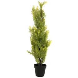 EUROPALMS Zypresse, Leyland, Kunstpflanze, 90cm