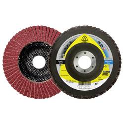 Klingspor 322864 SMT 924 Schleifmopteller Keramik, 115 x 22,23 mm Korn 80 gewölbt Durchmesser 115 mm 10 St.