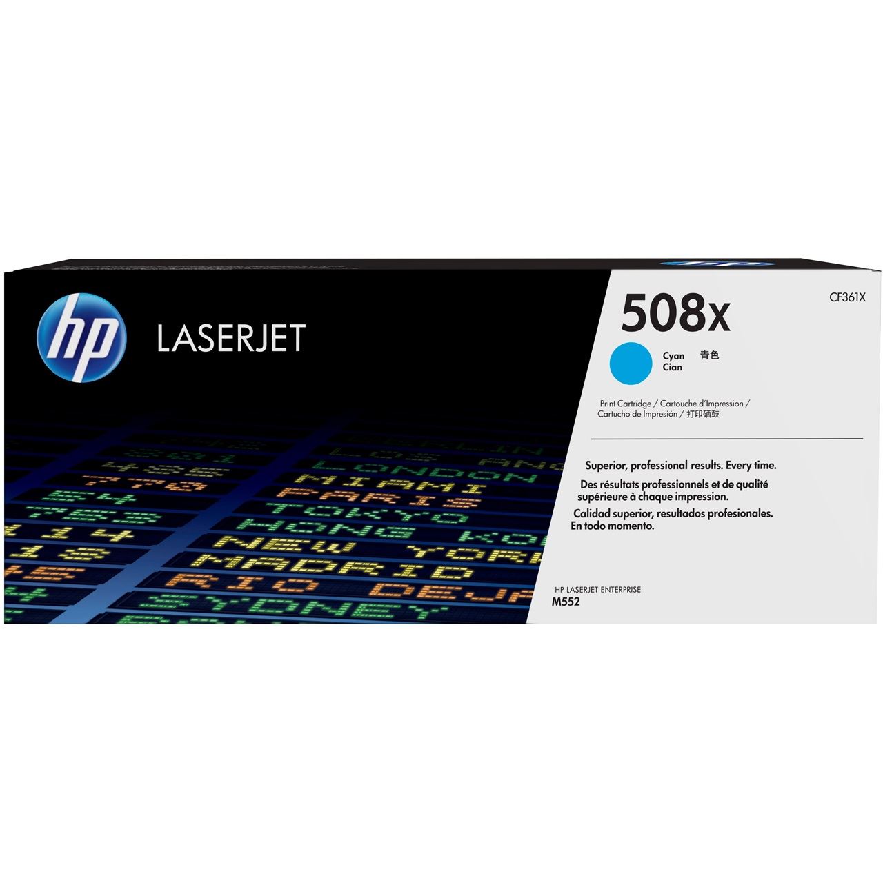 HP Toner 508X cyan