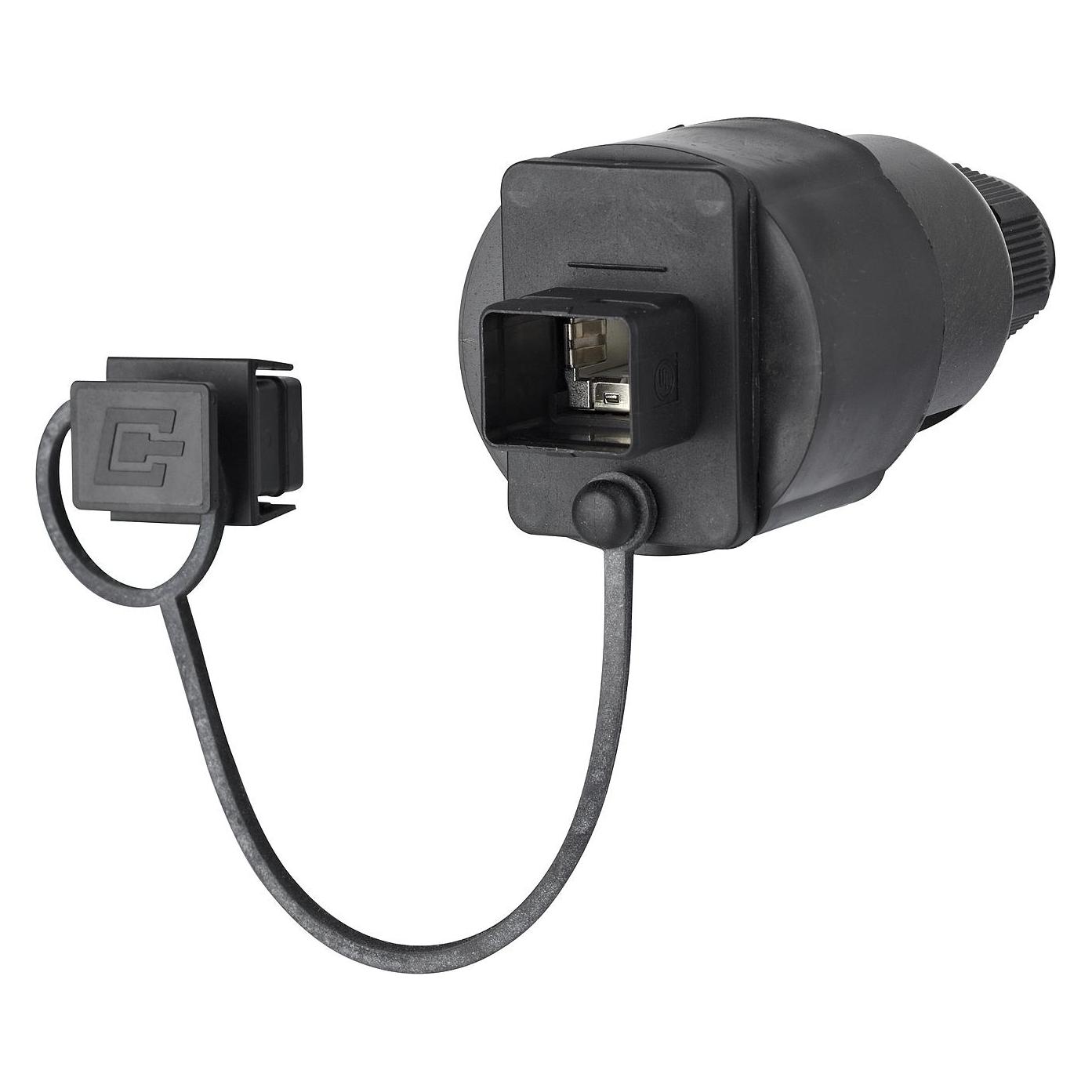 Metz Connect 1401145512KE - RJ-45 - -40 - 70 °C - Schwarz - IP67 - ISO/IEC 11801 Ed.2.2:2011- (Keystone Modul, Netzwerk Kupplung, Netzwerk Zubehör) (1401145512KE)