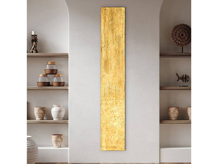 Toile Slim Golden Structure Tissu mélangé Doré 25 x 150 x 3cm