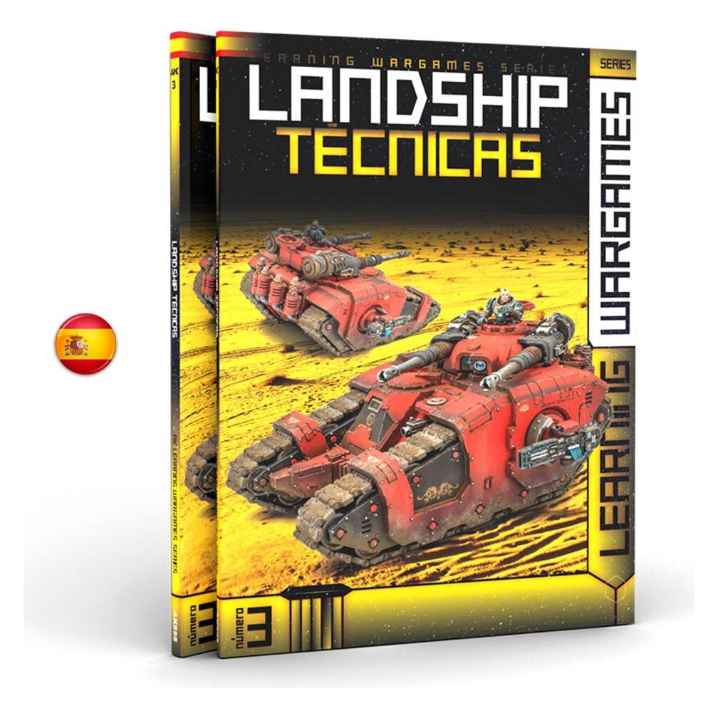 AK Interactive AK Learning Wargame Series 3 :LANDSHIP TÉCNICAS ES (AK595)
