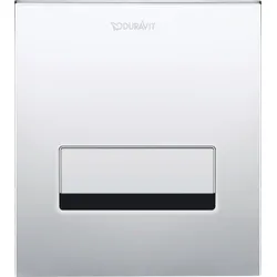 Duravit DuraSystem Betätigungsplatte elektronisch für Urinal A2, Zinkdruckguss, 130x150mm, WD5006013000, Farbe: Frontplatte Zinkdruckguss, Weiß