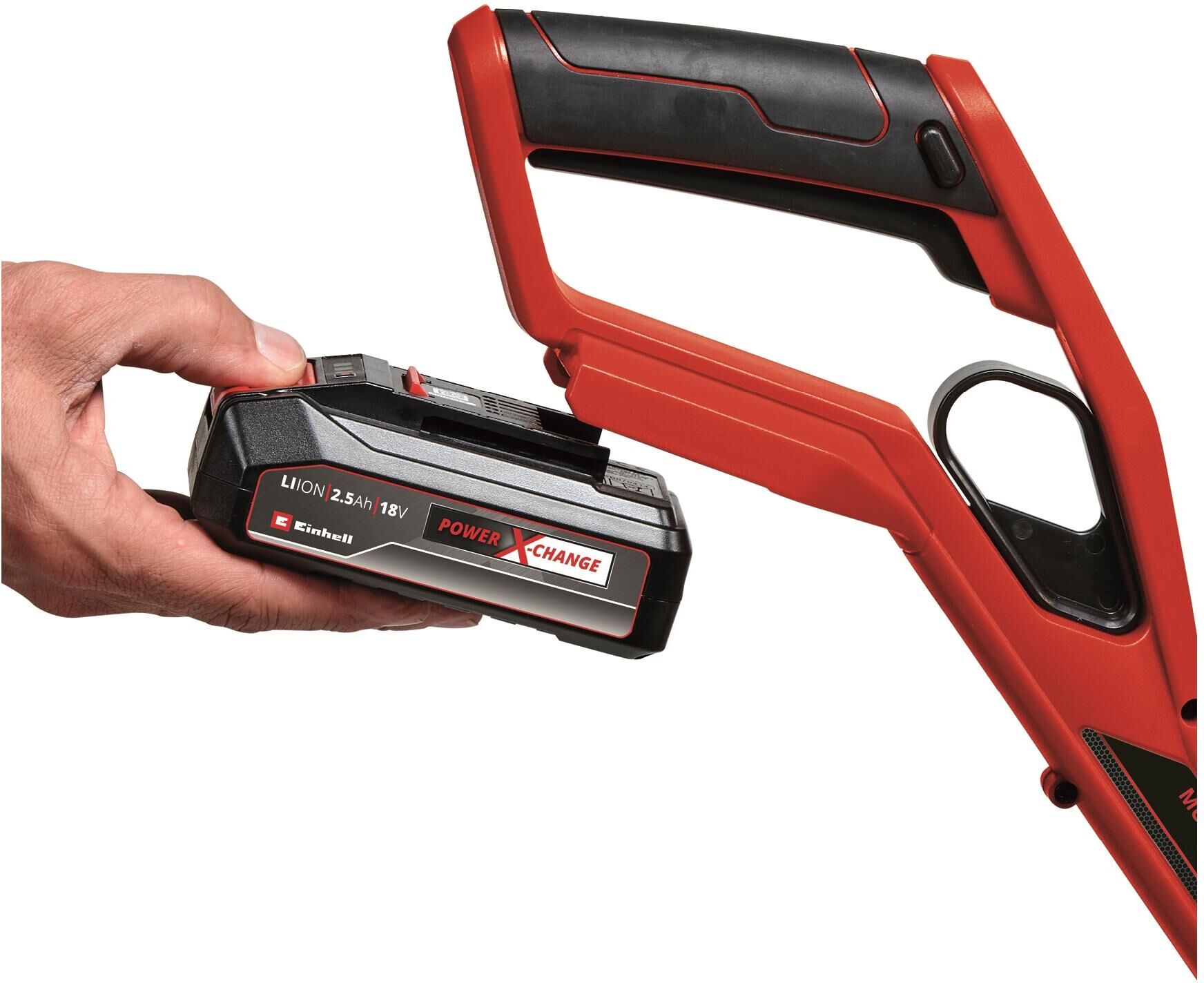 Akkurasenmäher EINHELL "GE-CT 18", rot, Rasenmäher, Akkurasenmäher rot Einheitsgröße