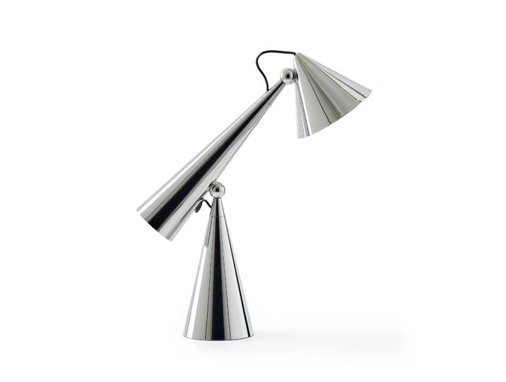Tom Dixon Pose Task LED Tischlampe Silver