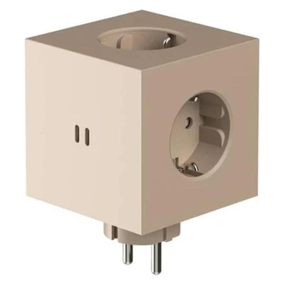Avolt Square 2 USBc 30W - Beige (30 W, 5 Ports) (SQ2-EUFC30-WMBE)