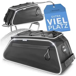Büchel, Velotasche, (8 l, Gepäckträgertasche)