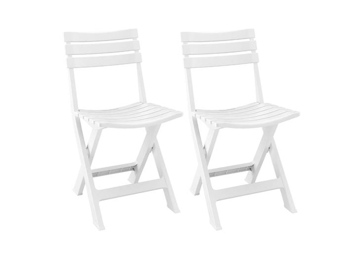 Gartenstuhl MARCO klappbar 2er Set weiss