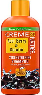CREME OF NATURE Champú Acai Baya Keratina 354 ml