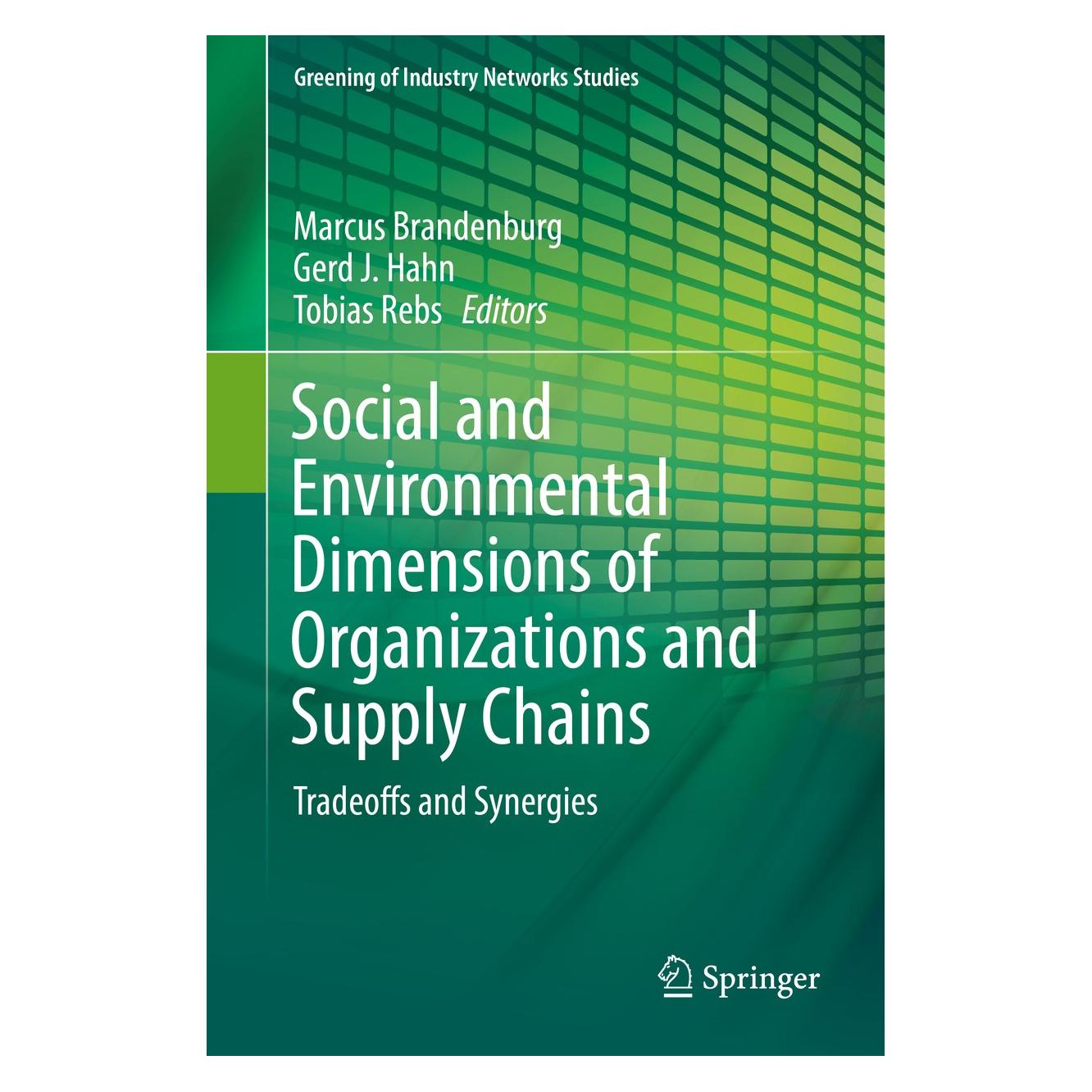 Springer Social and Environmental Dimensions of (Englisch, Hardcover, Gerd J. Hahn, Marcus Brandenburg, Tobias Rebs) (9783319595863)