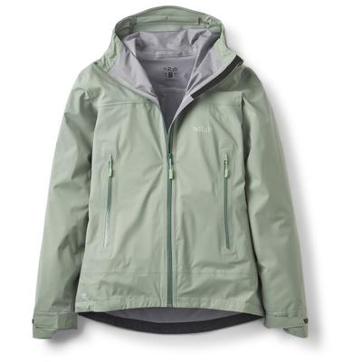 Rab - Women's Firewall Light Jacket - Regenjacke Gr 36 grau