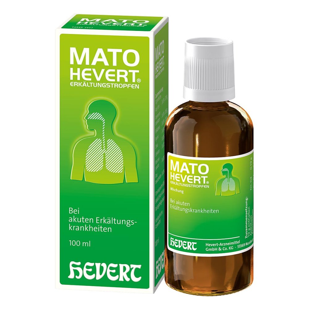 Hevert-Arzneimittel GmbH & Co. KG Mato Hevert Erkältungstropfen 02353211