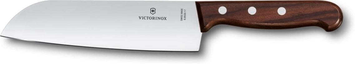 Santokumesser VICTORINOX "Wood 17 cm", braun, Kochmesser, Santokumesser braun Einheitsgröße