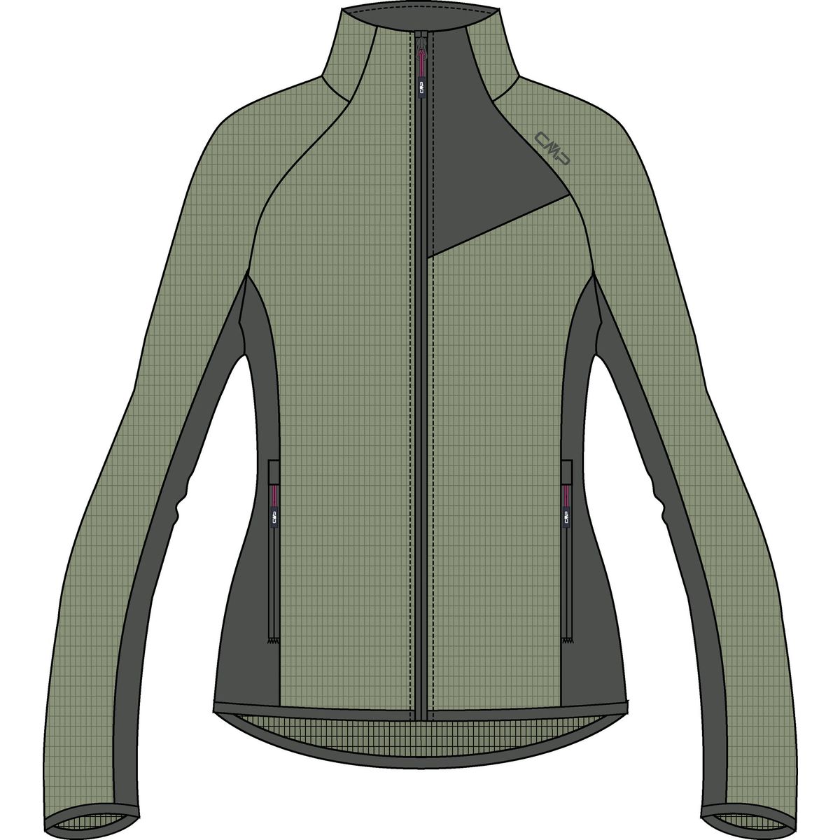 CMP Woman Fleece Fleece Jacket green tea (E624) 42 36G1826-E624-42