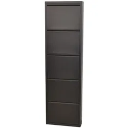 möbel direkt online Metallschuhschrank (5Klappen) Madrid