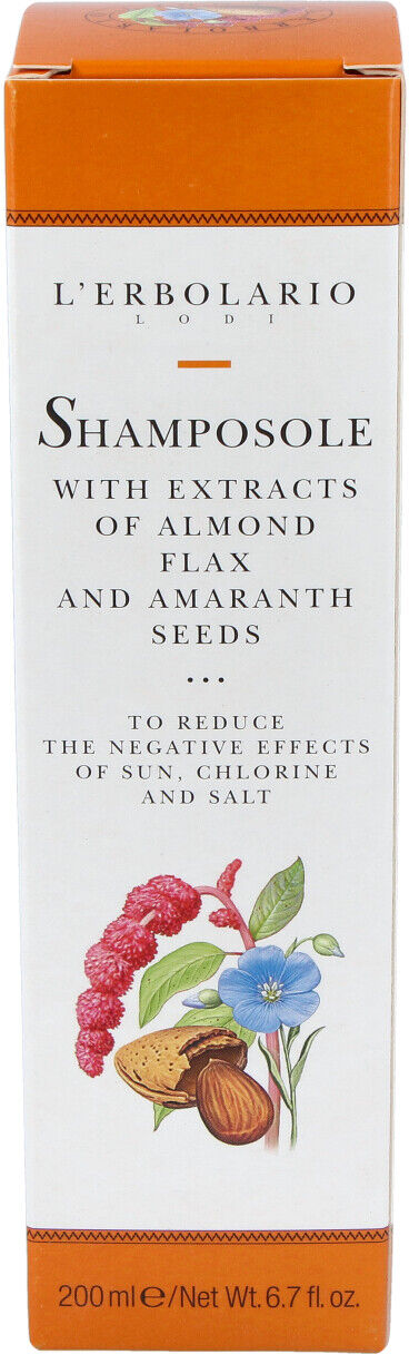 LÂ´erbolario L´erbolario solar champu extracto semillas de almendra 200ml.