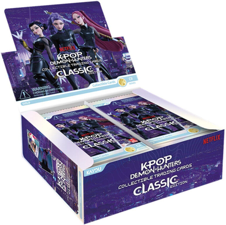 Kayou Limited JCC KPop Demon Hunters Collectible Trading Cards Classic Edition -Booster à l'unité
